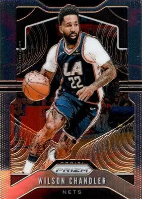 Wilson Chandler - 2019-20 Panini Prizm - #221 - Prizms Ruby Wave Basketball - Basketball Card Single