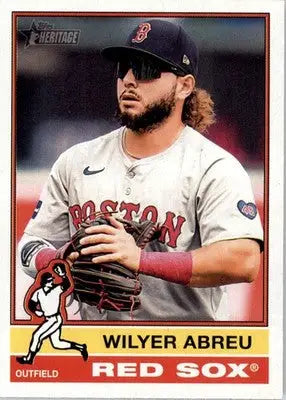 Wilyer Abreu - 2025 Topps Heritage - #89 - Baseball - Baseball Card Single