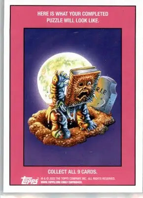 Wimpy Kitt - 2022 Topps Garbage Pail Kids: Book Worms - #100a - Non_sport - Non-Sports Card Single