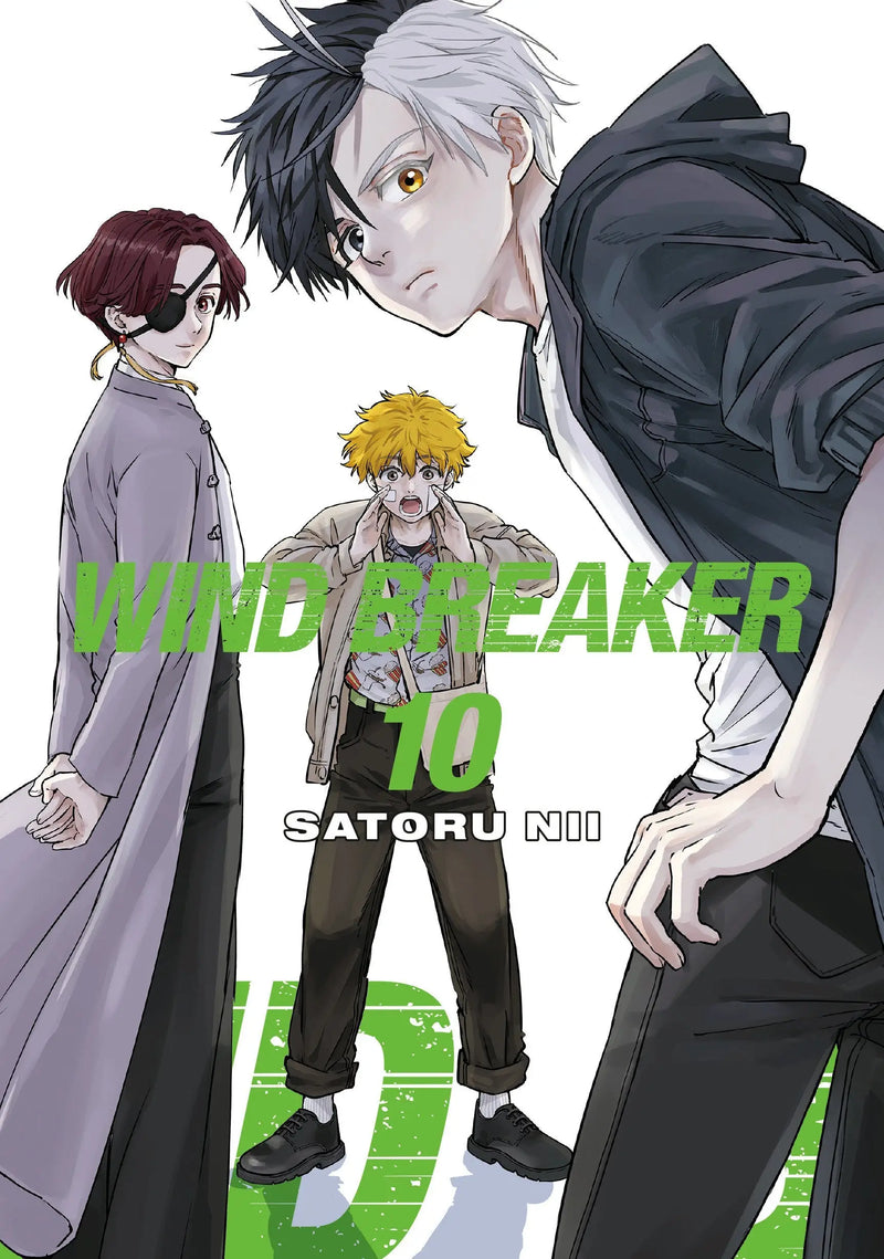 Wind Breaker manga volume 10 featuring high school cycling adventures