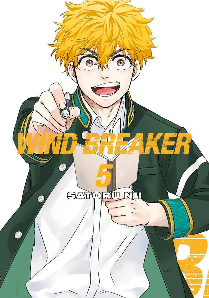 Wind Breaker manga volume 5 high school sports fiction new release