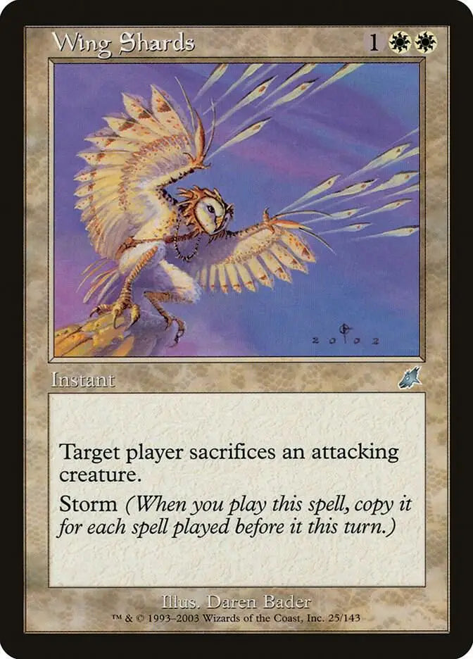 Wing Shards - Scourge - 25 - MP Magic: The Gathering - Magic Card Single