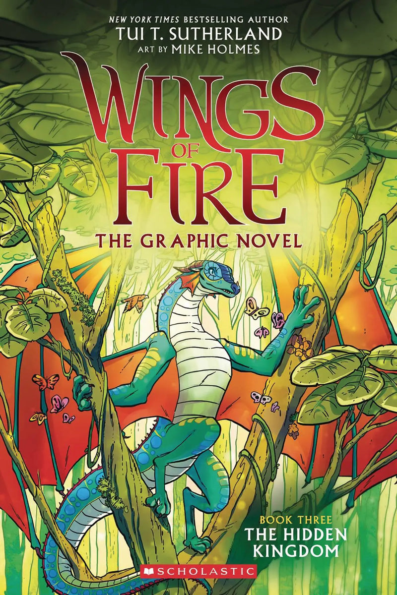 Wings of Fire Graphic Novel Hidden Kingdom cover art for Wings of Fire SC GN Vol 03