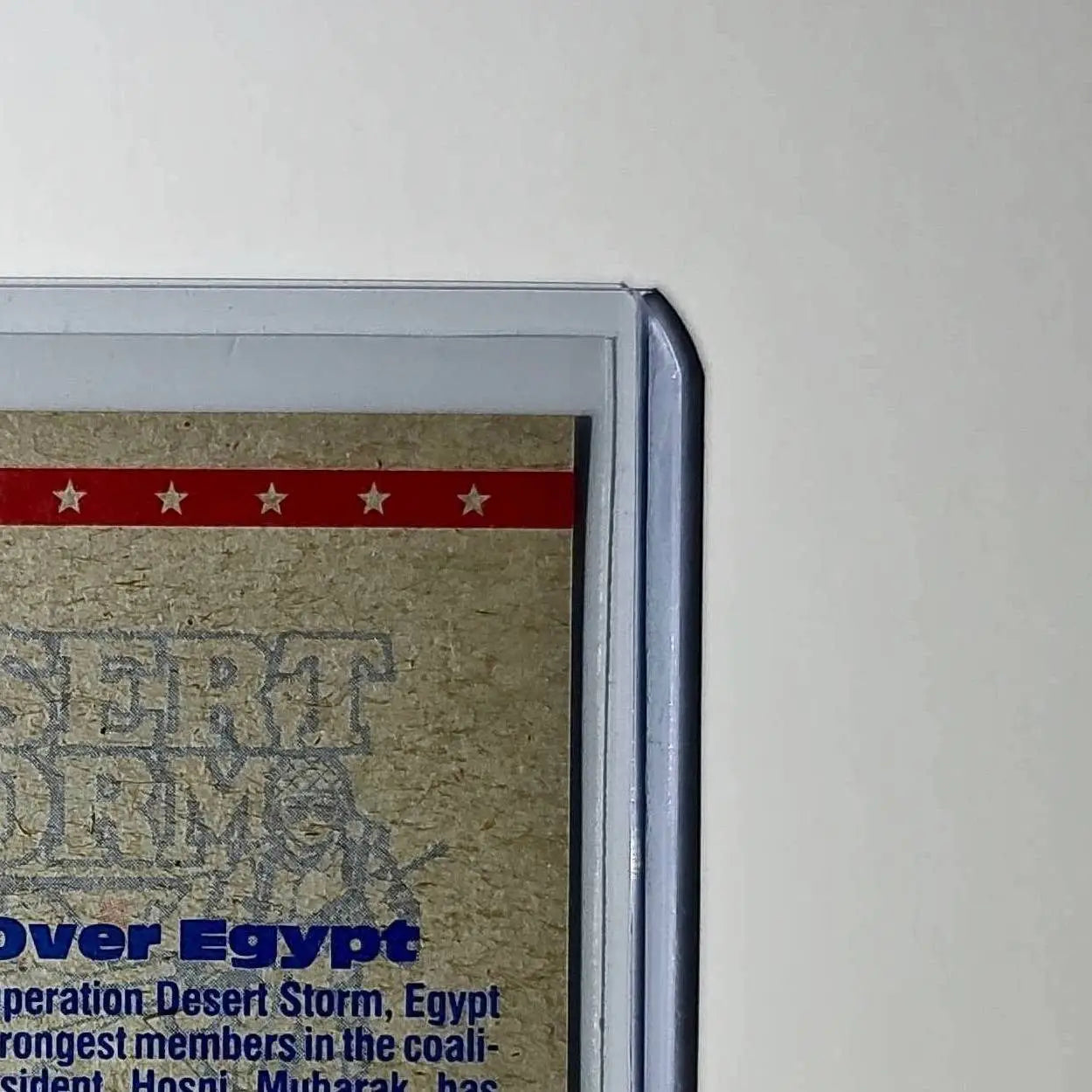 Wings Over Egypt 1991 Topps Desert Storm #31 Card