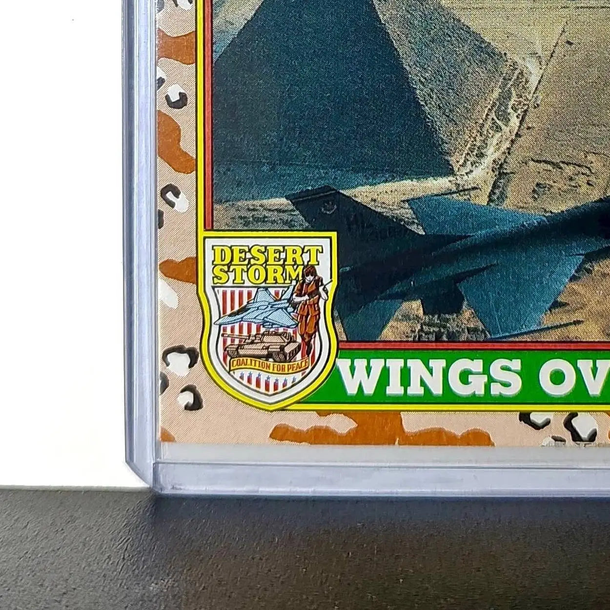 Wings Over Egypt 1991 Topps Desert Storm #31 Card