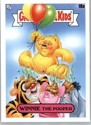 Winnie the Pooper - 2022 Topps Garbage Pail Kids: Book Worms - #18a - Non_sport - Non-Sports Card Single