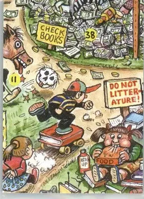 Winnie the Pooper - 2022 Topps Garbage Pail Kids: Book Worms - #18a - Non_sport - Non-Sports Card Single