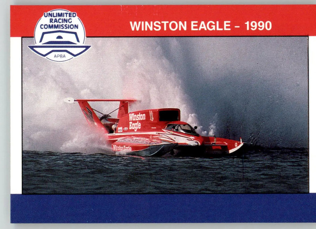 Winston Eagle 1990 - 1991 APBA Thunder on the Water - #24 - Racing - Racing Card Single