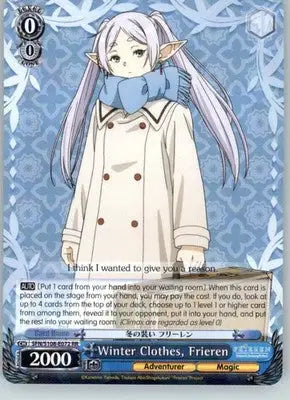 Winter Clothes Frieren - Frieren: Beyond Journey’s End - SFN/S108-E072 RR - NM - Other