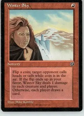 Winter Sky - Homelands - MP Magic: The Gathering - Magic Card Single