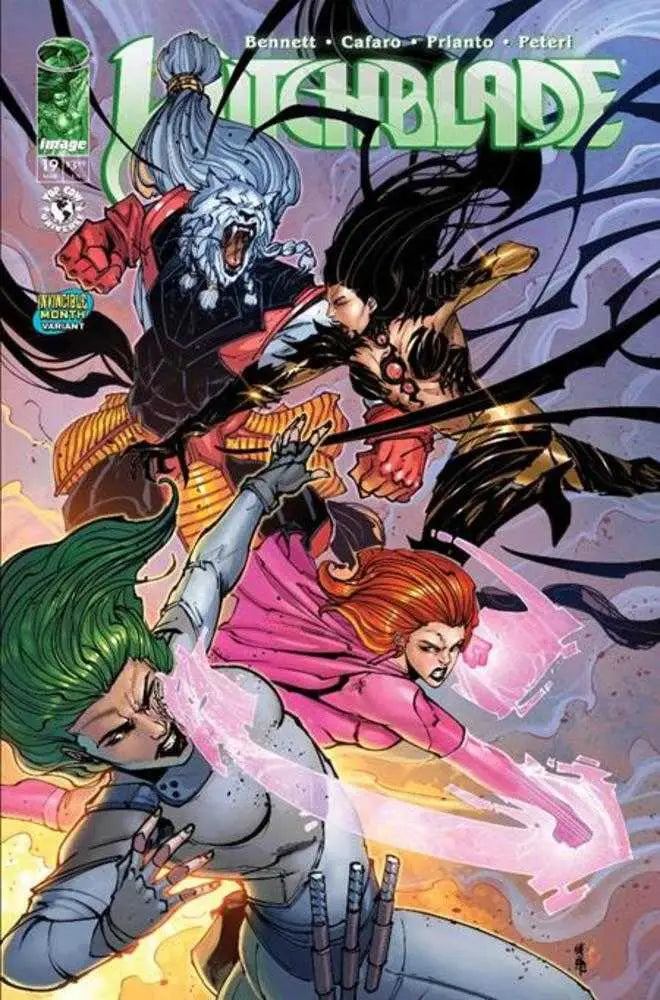Witchblade #19 Cover E Guiseppe Cafaro & Arif Prianto Invincible Team Up Variant (Mature) - Comic Book