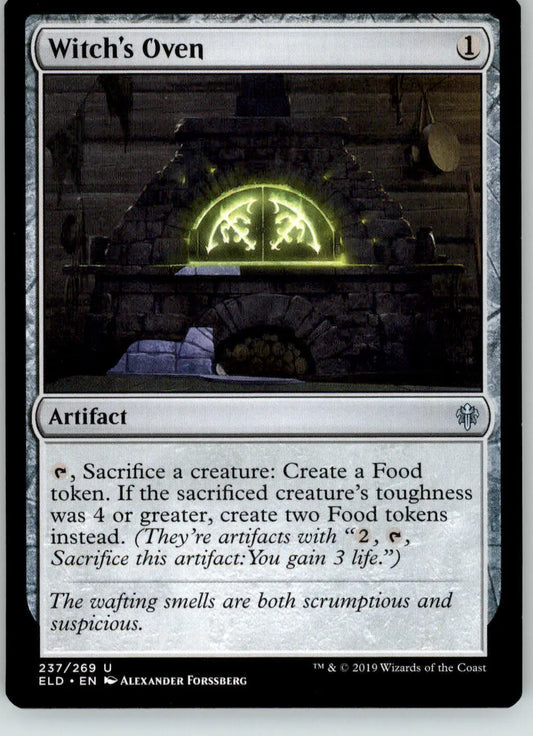 Witch’s Oven - Throne of Eldraine - 237 - NM Magic: The Gathering - Magic Card Single