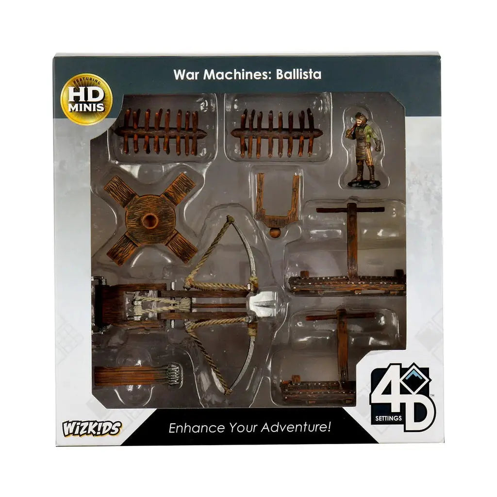 WizKids 4D Settings HD Miniatures - War Marchines: Ballista - Action Figure & Toy