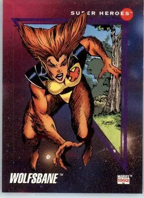 Wolfsbane - 1992 Impel Marvel Universe - NM - #29 - Marvel Card Single