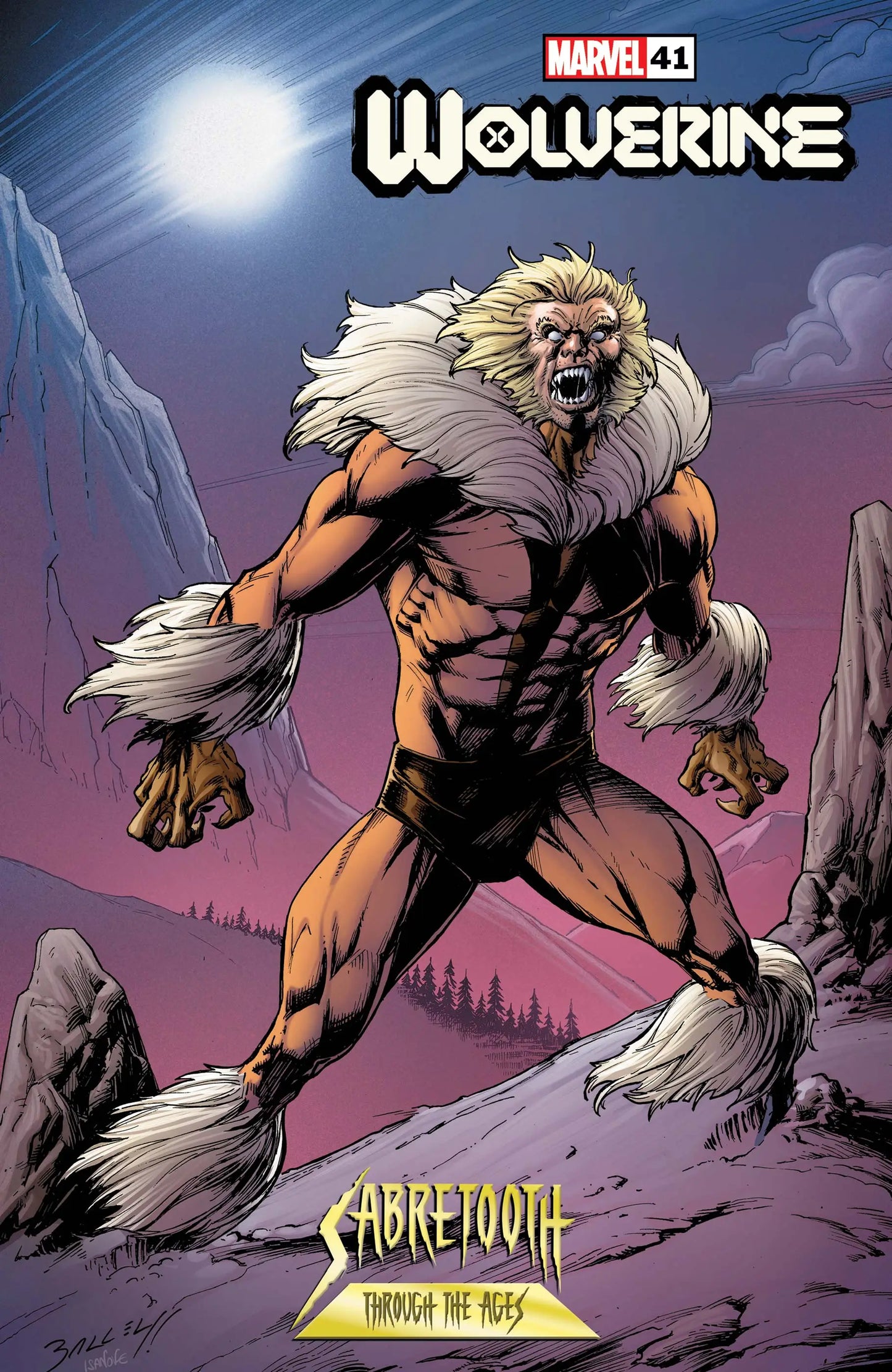 Wolverine #41 Mark Bagley Sabretooth Variant - Comic Book
