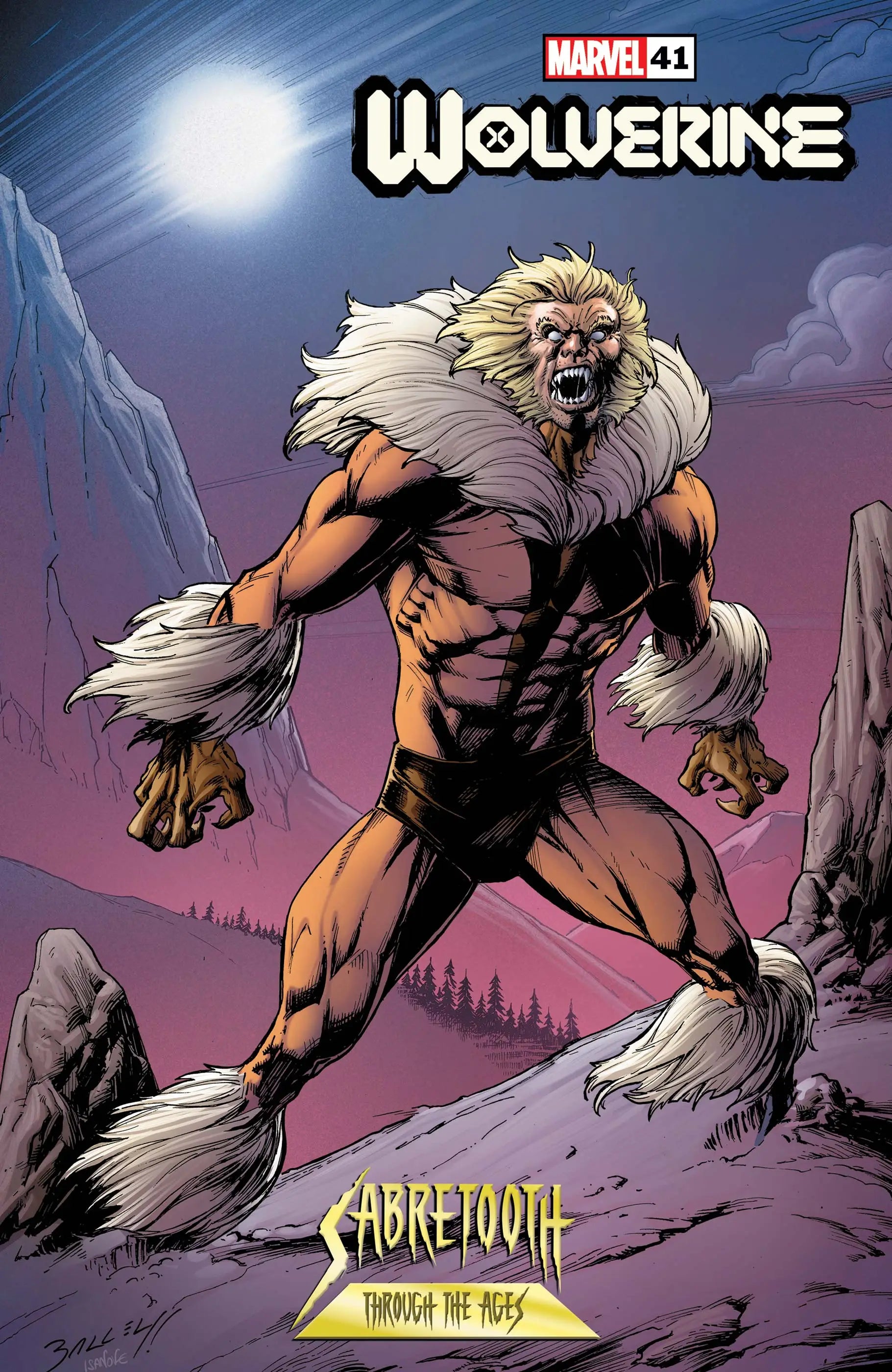 Wolverine #41 Mark Bagley Sabretooth Variant - Comic Book