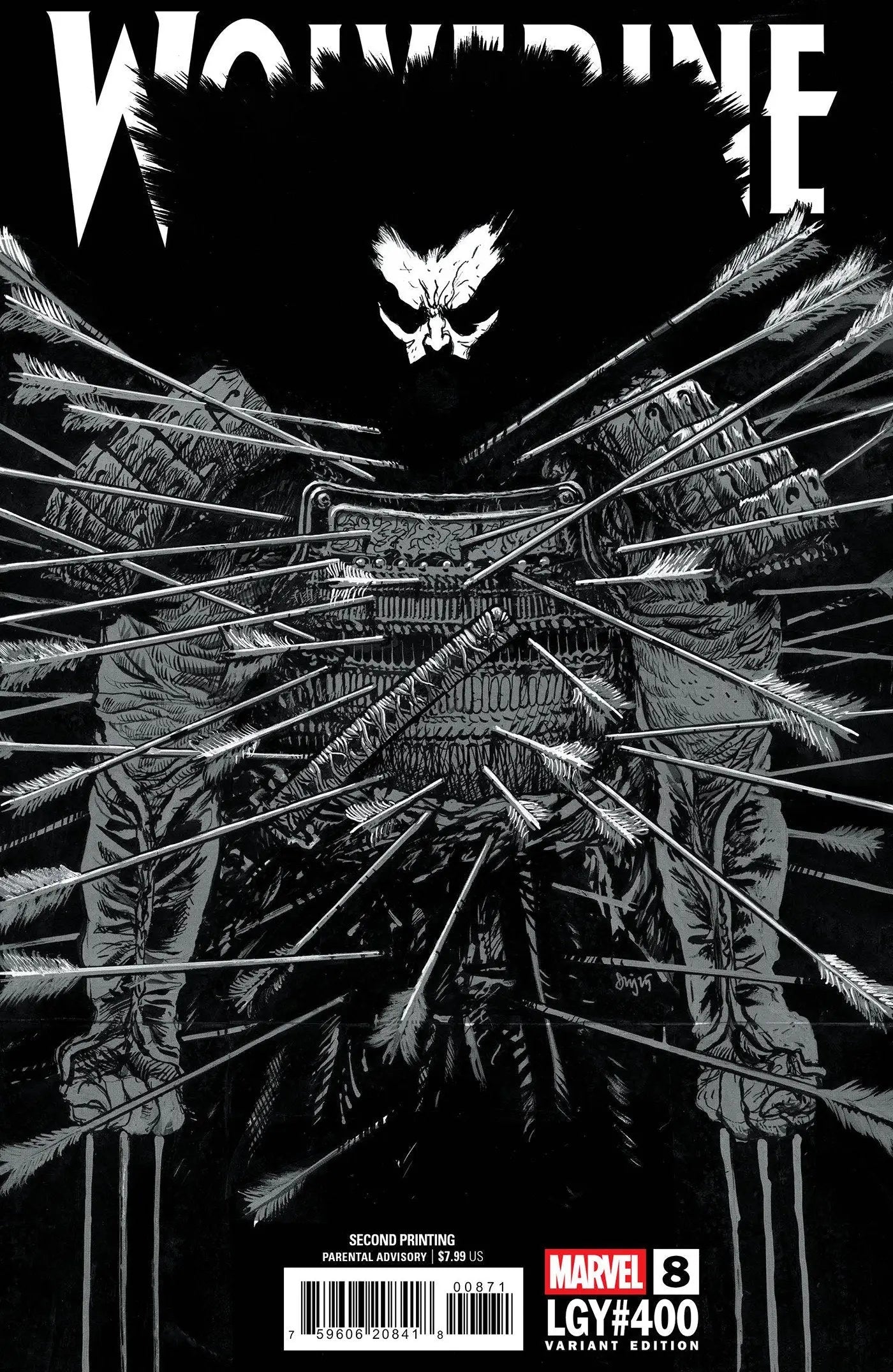 Wolverine #8 Daniel Warren Johnson 2nd Print Variant - Comic Book