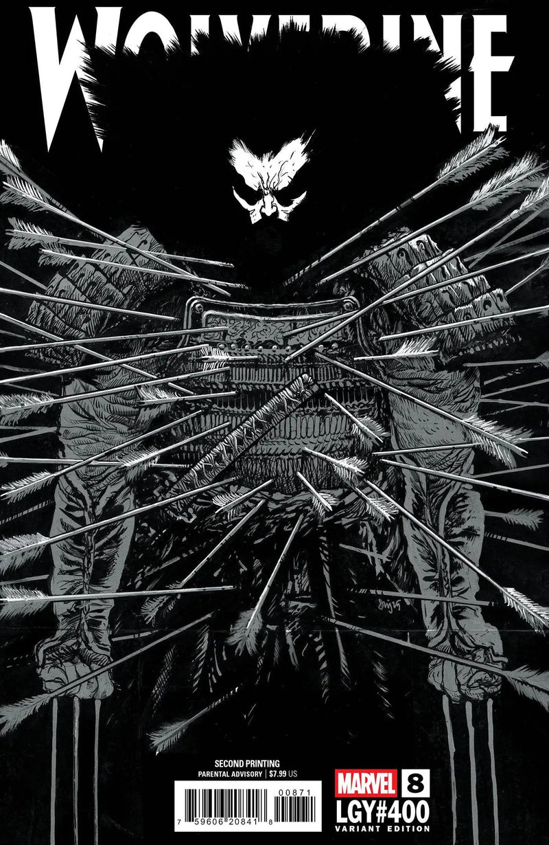 Wolverine #8 Daniel Warren Johnson 2nd Print Variant - Comic Book