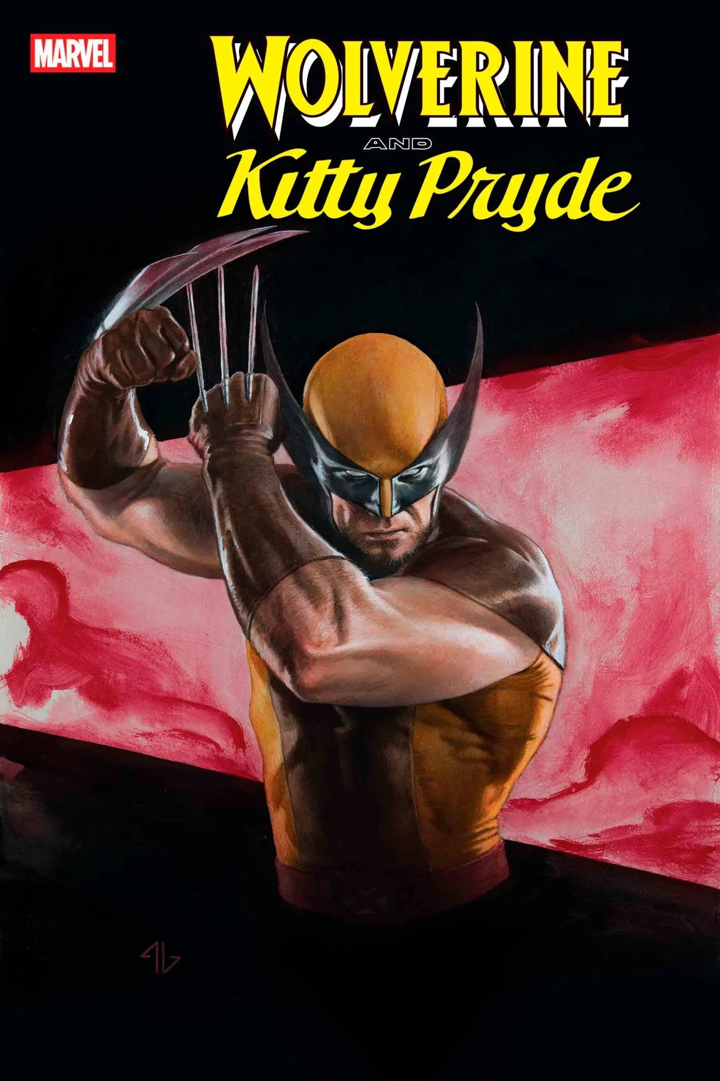 Wolverine and Kitty Pryde comic book cover Adi Granov variant featuring iconic comic art