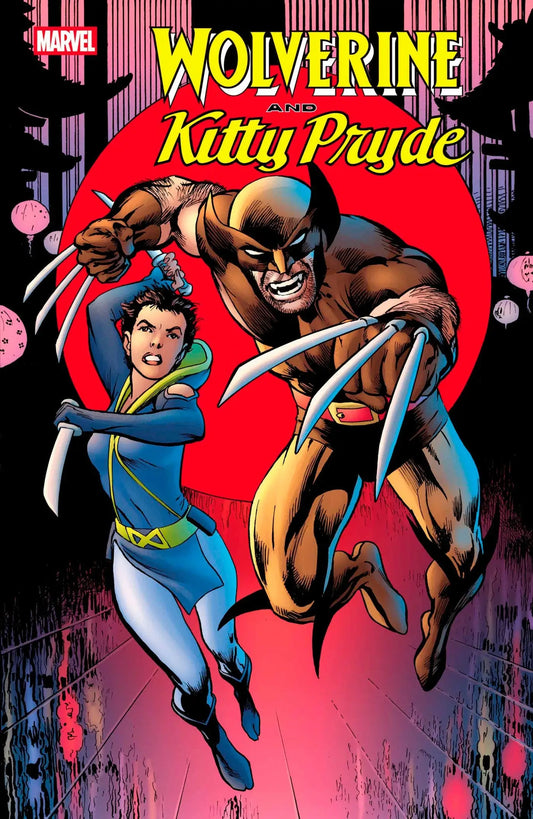 Comic book cover featuring Wolverine and Kitty Pryde with Mariko Yashida artwork