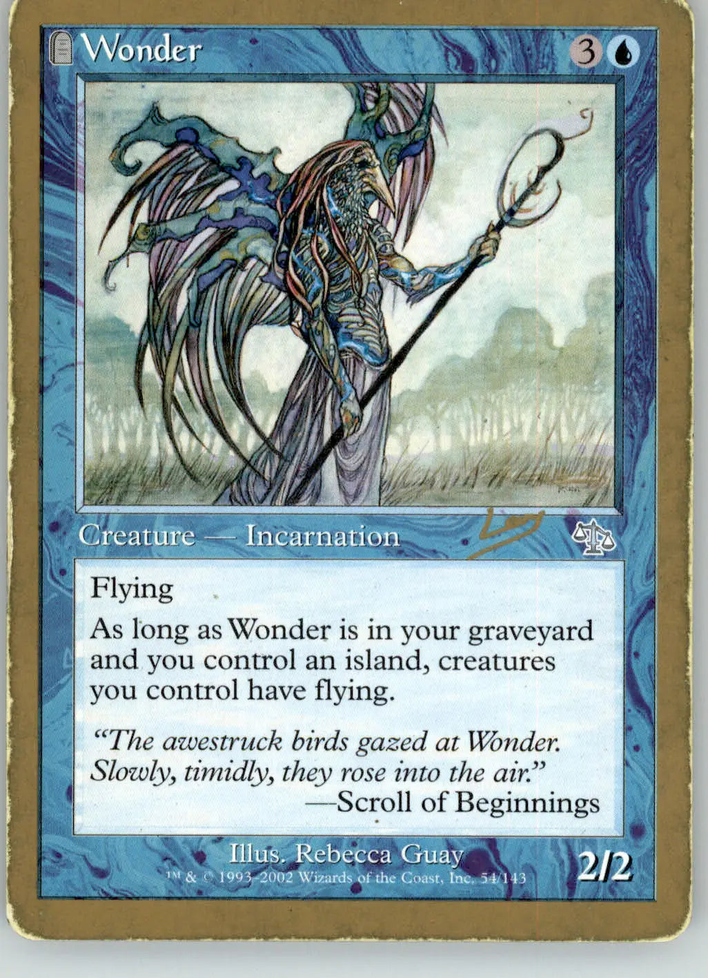 Wonder - 2002 Raphael Levy (JUD) - World Championship Decks - HP Magic