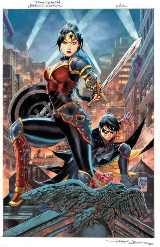 Wonder Woman #12 Cover C Tony S Daniel Card Stock Variant (Absolute Power) - Comic Book