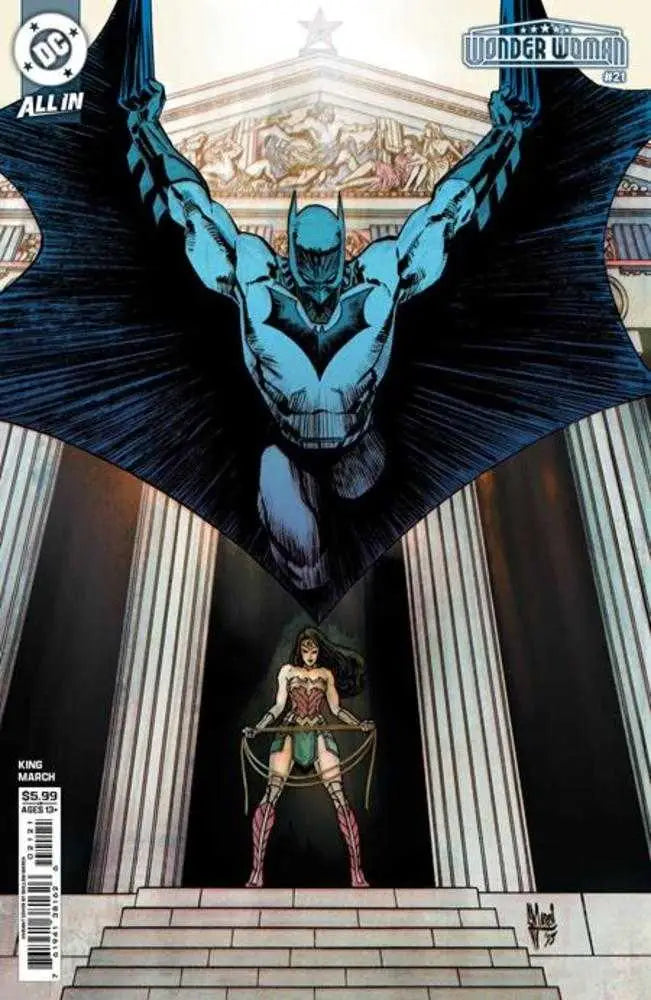 Comic book cover Batman and Wonder Woman for Wonder Woman #21 Cover C Guillemm March Card Stock Variant