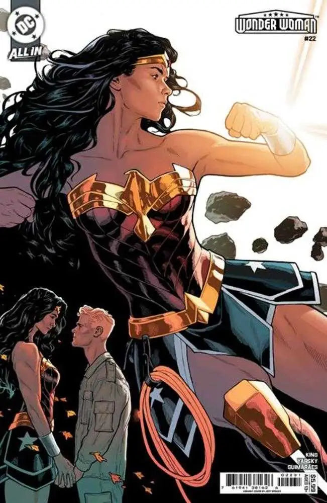 Wonder Woman #22 Cover C Jeff Spokes Card Stock Variant - Comic Book