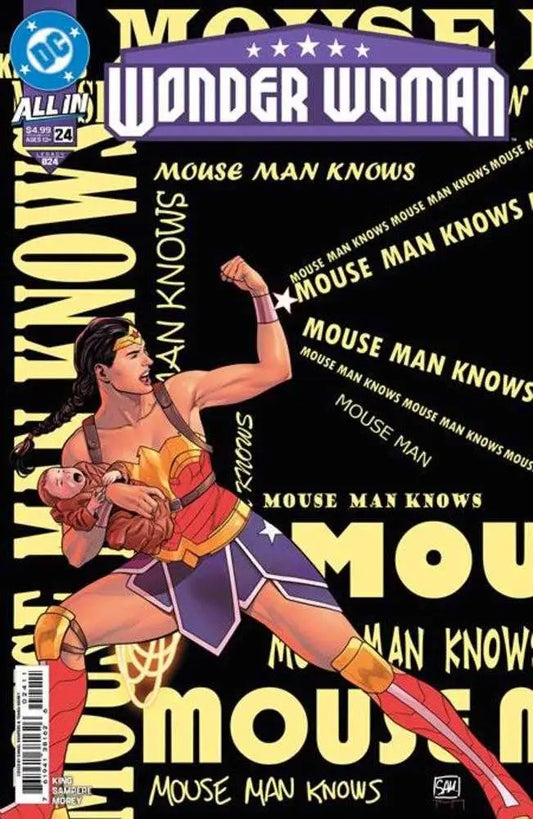 Wonder Woman #24 Cover A Daniel Sampere - Back Issues