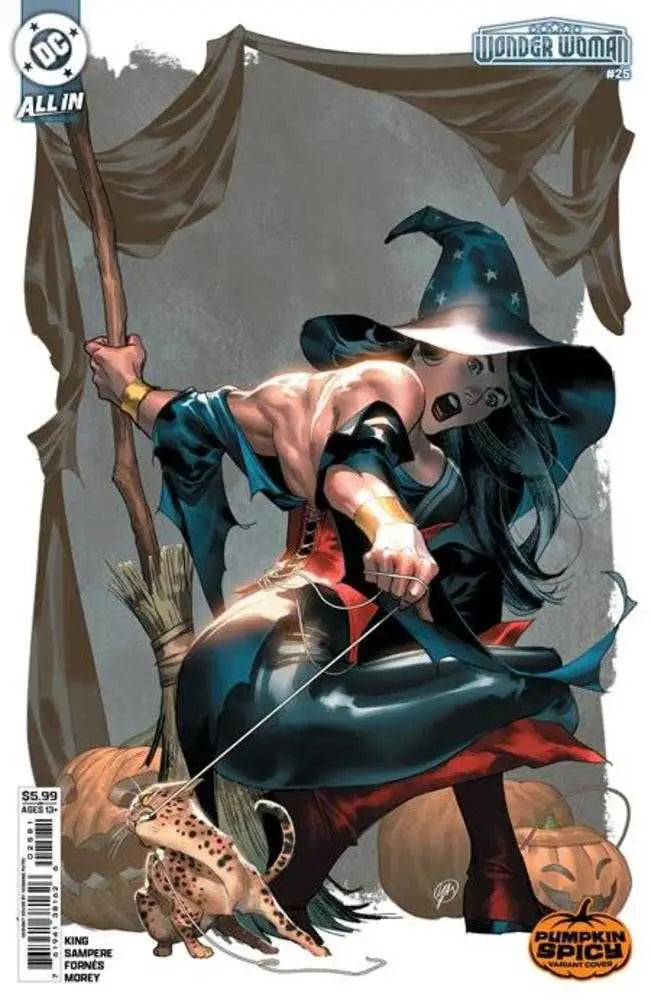 Wonder Woman #25 Cover E Yasmine Putri Pumpkin Spicy Card Stock Variant - Back Issues