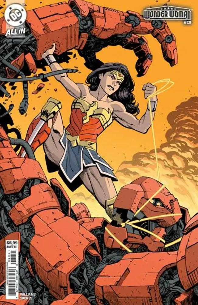 Wonder Woman #29 Cover D Ethan Young Card Stock Variant - Back Issues