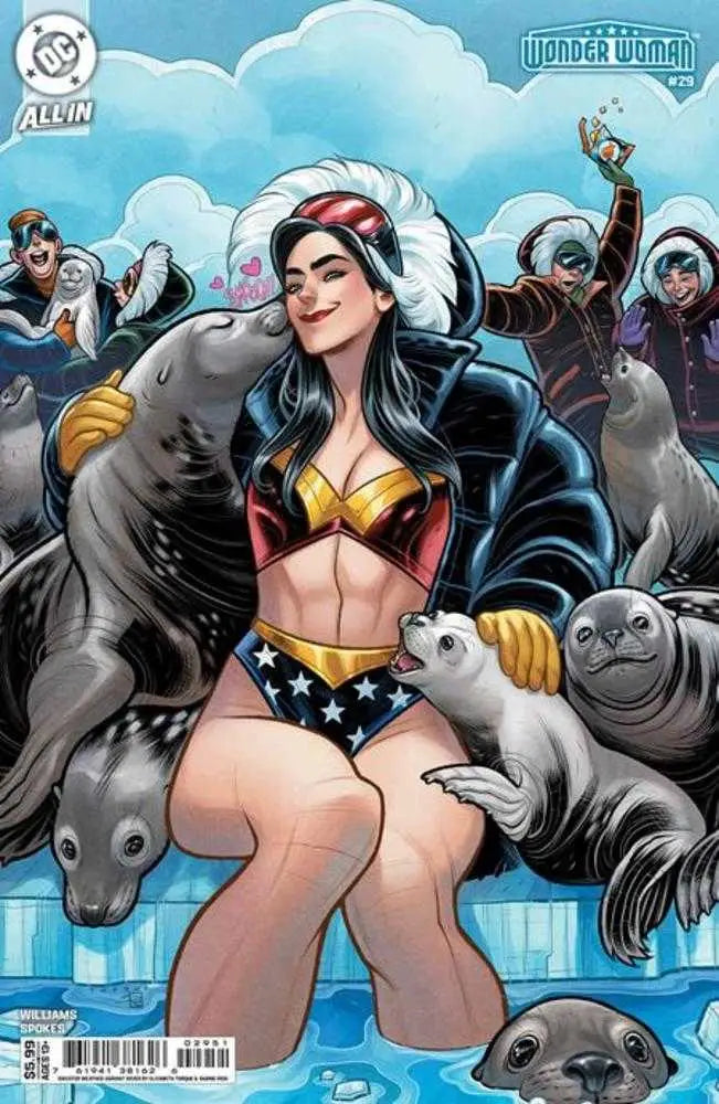 Wonder Woman #29 Cover E Elizabeth Torque Sweater Weather Card Stock Variant - Back Issues