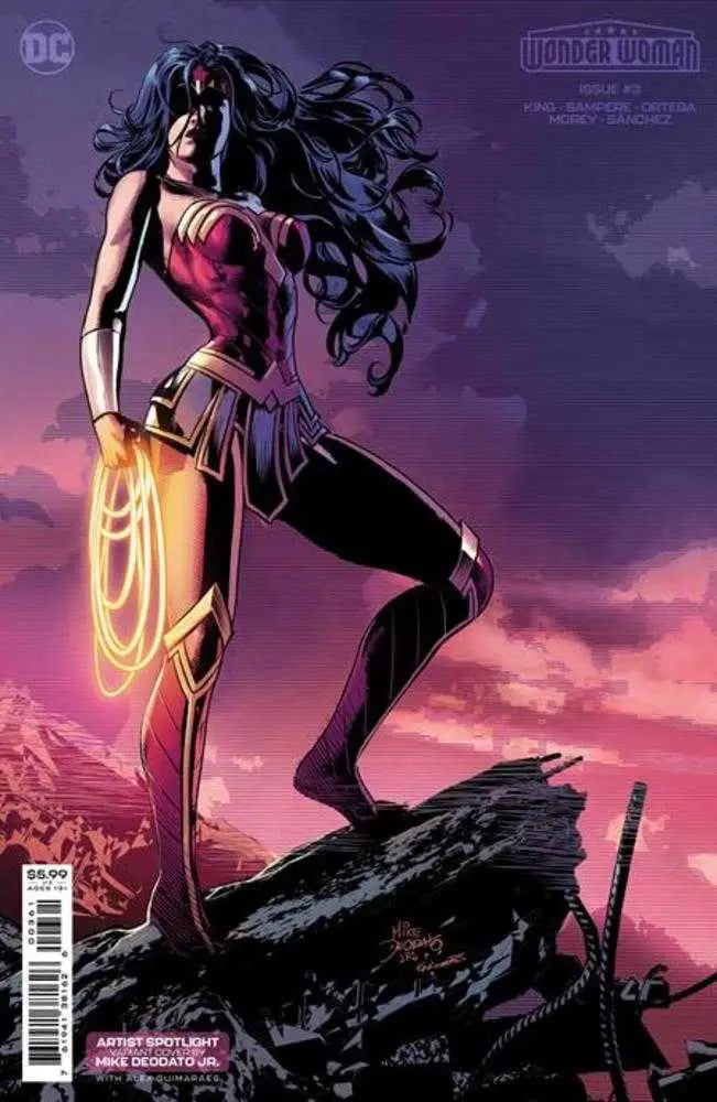 Wonder Woman #3 Cover D Mike Deodato Jr Artist Spotlight Card Stock Variant - Comic Book
