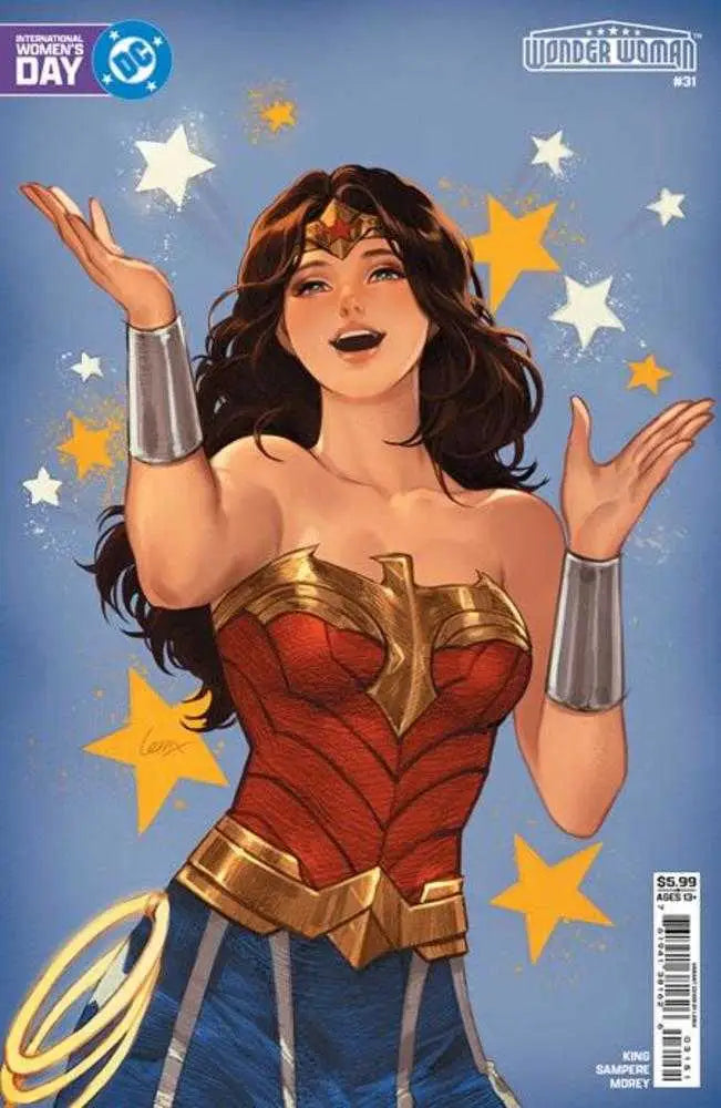 Wonder Woman #31 Cover E Lesley Leirix Li International Women’s Day Card Stock Variant - Comic Book