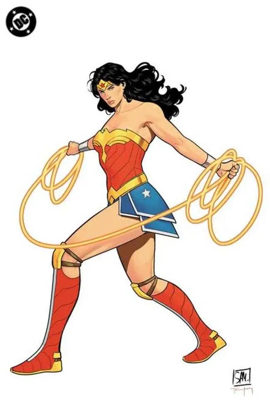 Wonder Woman #31 Cover G Daniel Sampere Corner Box Spot Foil Variant - Comic Book