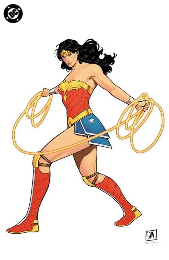 Wonder Woman #31 Cover G Daniel Sampere Corner Box Spot Foil Variant - Comic Book