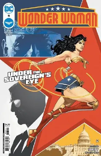 Wonder Woman comic book cover featuring Daniel Sampere and Tomeu Morey artwork at Sargent Steel Retreats