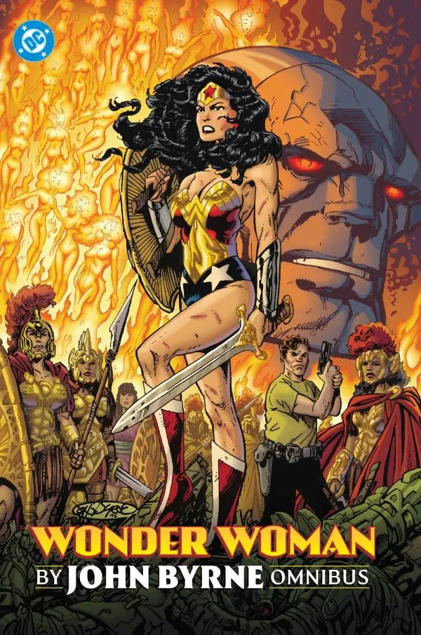 Wonder Woman comic book cover from John Byrne in the Wonder Woman By John Byrne Omnibus Hardcover