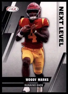 Woody Marks 2025 SAGE HIT #102 USC Trojans - Football Card Single