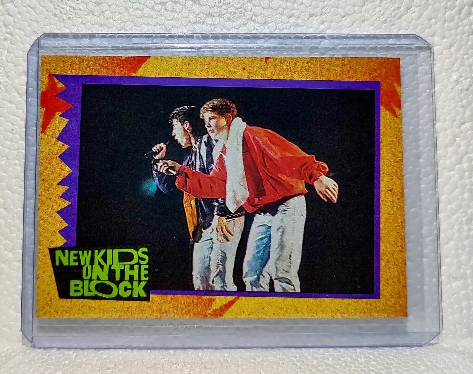 Workin’ Hard! 1989 New Kids on the Block #54 Trading Card