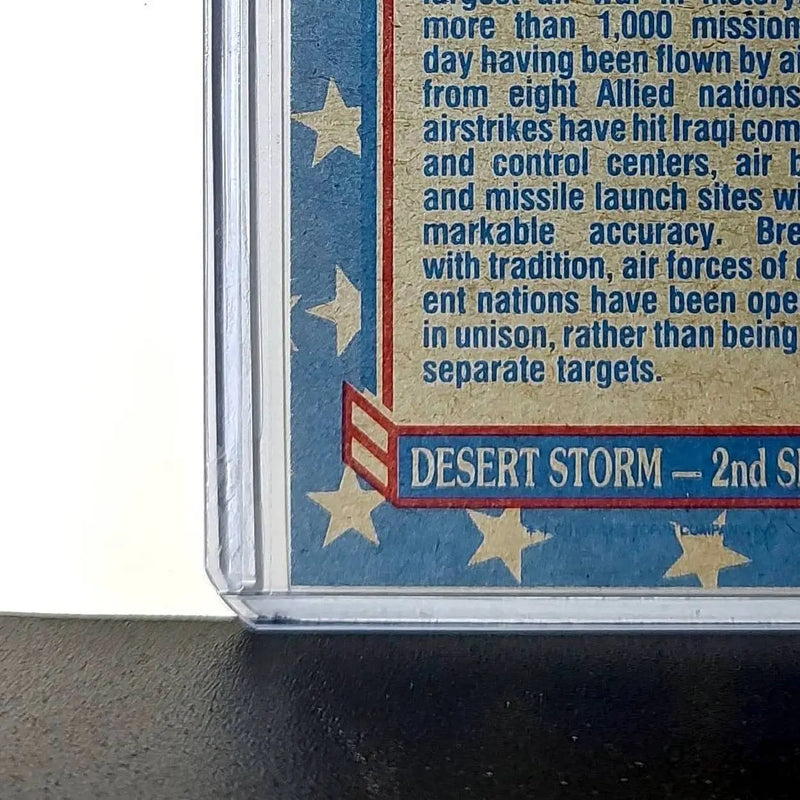 Working Together 1991 Topps Desert Storm #147 Card