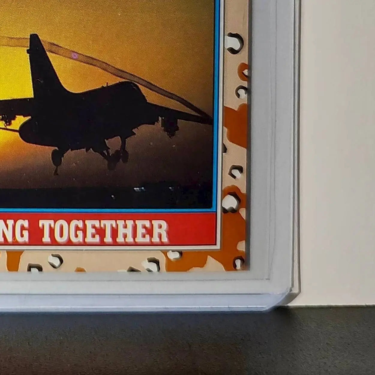 Working Together 1991 Topps Desert Storm #147 Card