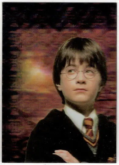 World of Harry Potter In 3D 1st Edition Lenticular Puzzle Card PZ1 - Entertainment Memorabilia