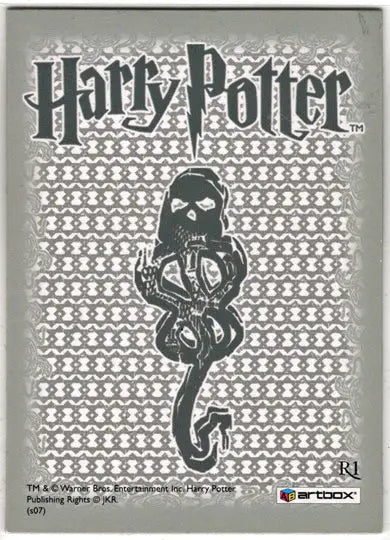 World of Harry Potter In 3D 1st Edition Lenticular Subset Card R1 Prof. Quirrell - Other