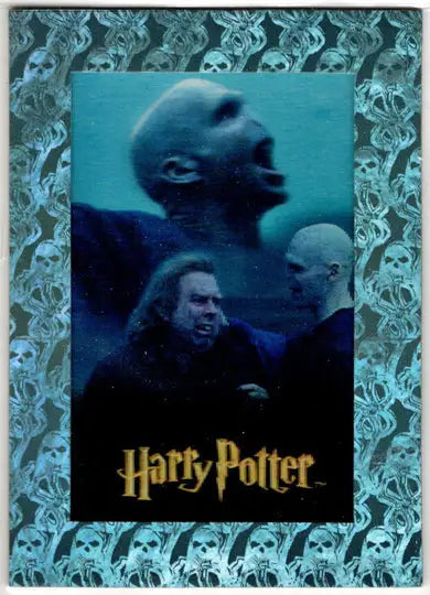 World of Harry Potter In 3D 1st Edition Lenticular Subset Card R5 Lord Voldemort - Other