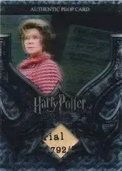 World of Harry Potter in 3D 2nd Edition Ci2 Proclamations Prop Card #91 - Entertainment Memorabilia