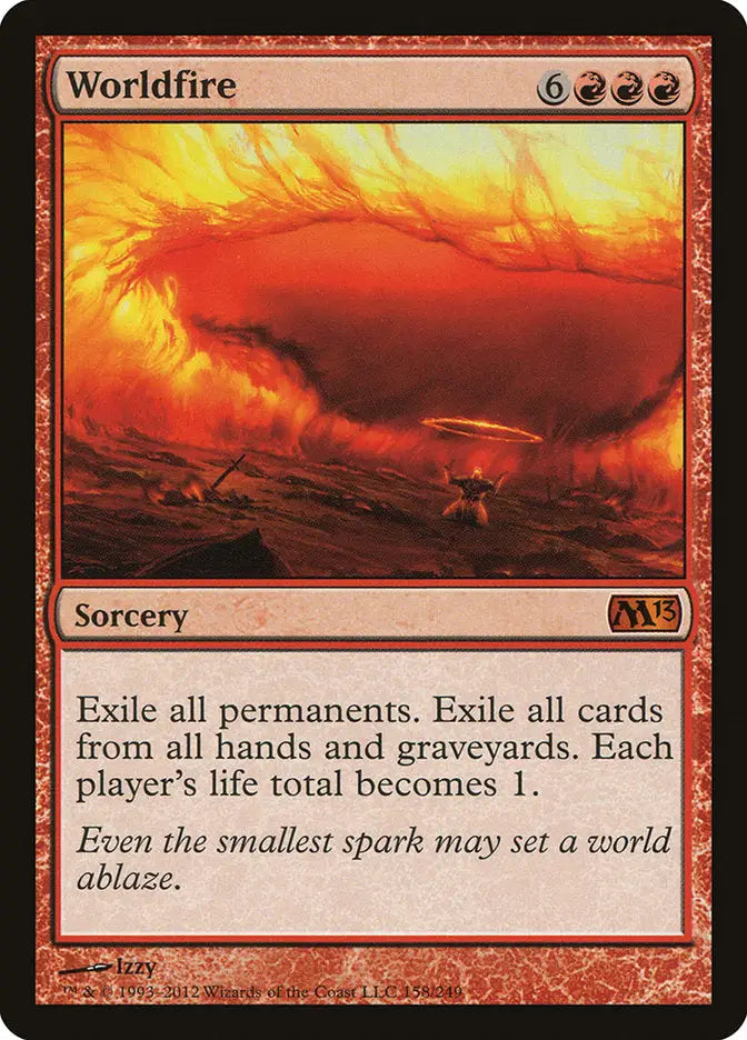 Worldfire [Magic 2013] - Magic Card Single