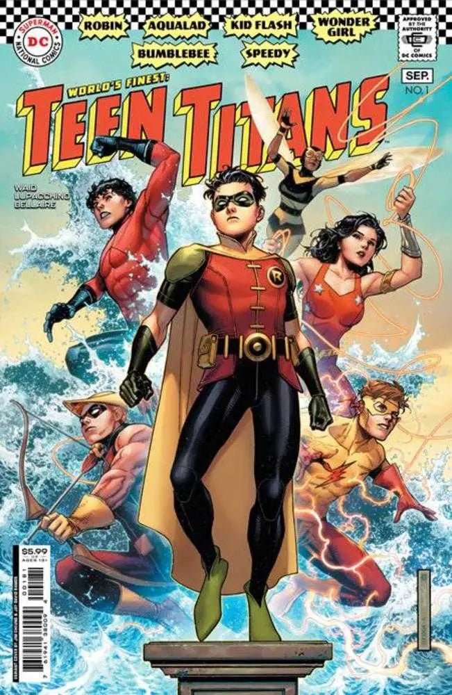 Worlds Finest Teen Titans #1 (Of 6) Cover E Jim Cheung Foil Card Stock Variant - Back Issues