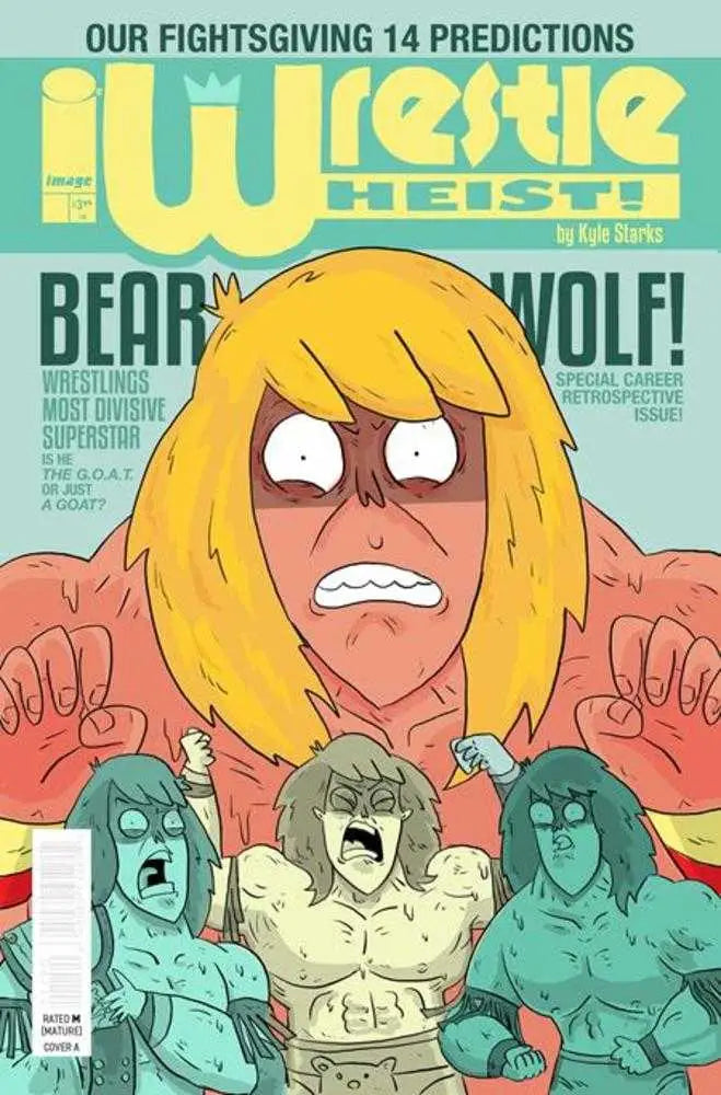 Wrestle Heist #4 (Of 5) Cover A Kyle Starks (Mature) - Comic Book