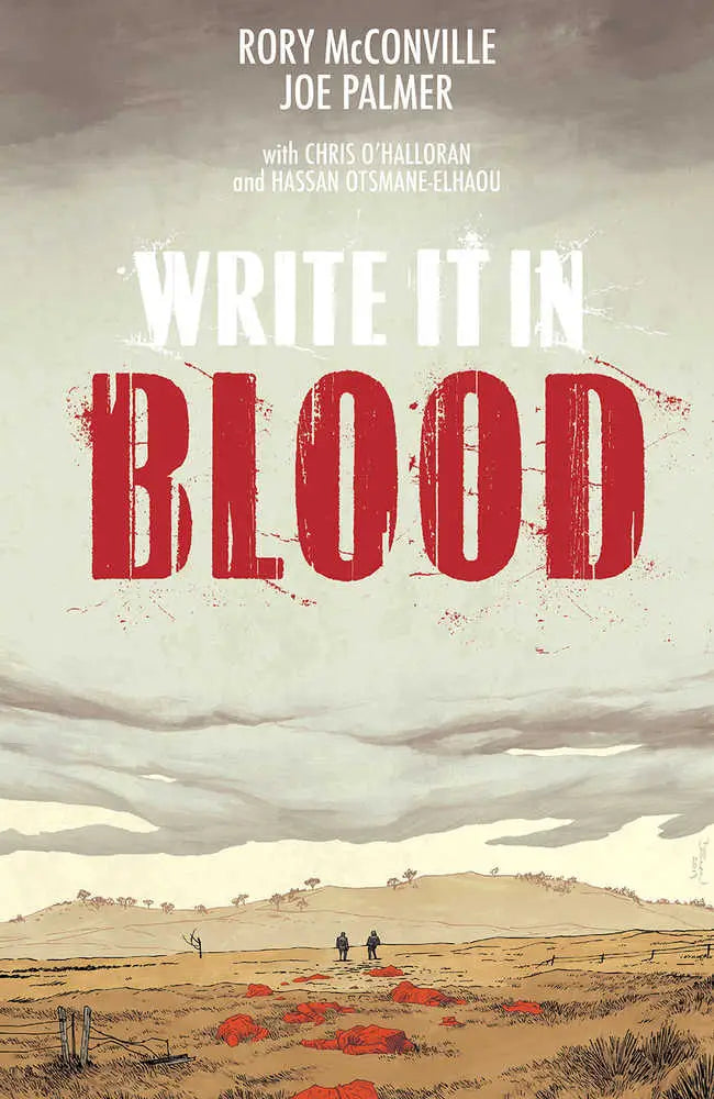 Write It In Blood TPB (Mature) - Comic Book